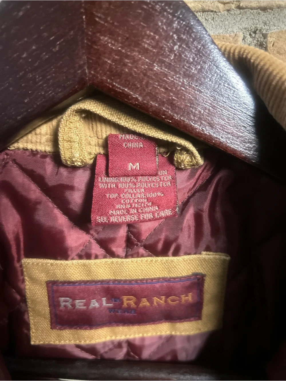 Real Ranch Lined Canvas Duck Coveralls Quilt-Lined Insulated Snap Zip Leg Size M